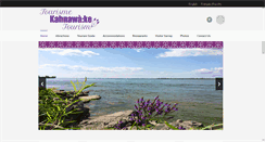 Desktop Screenshot of kahnawaketourism.com