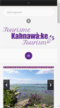 Mobile Screenshot of kahnawaketourism.com